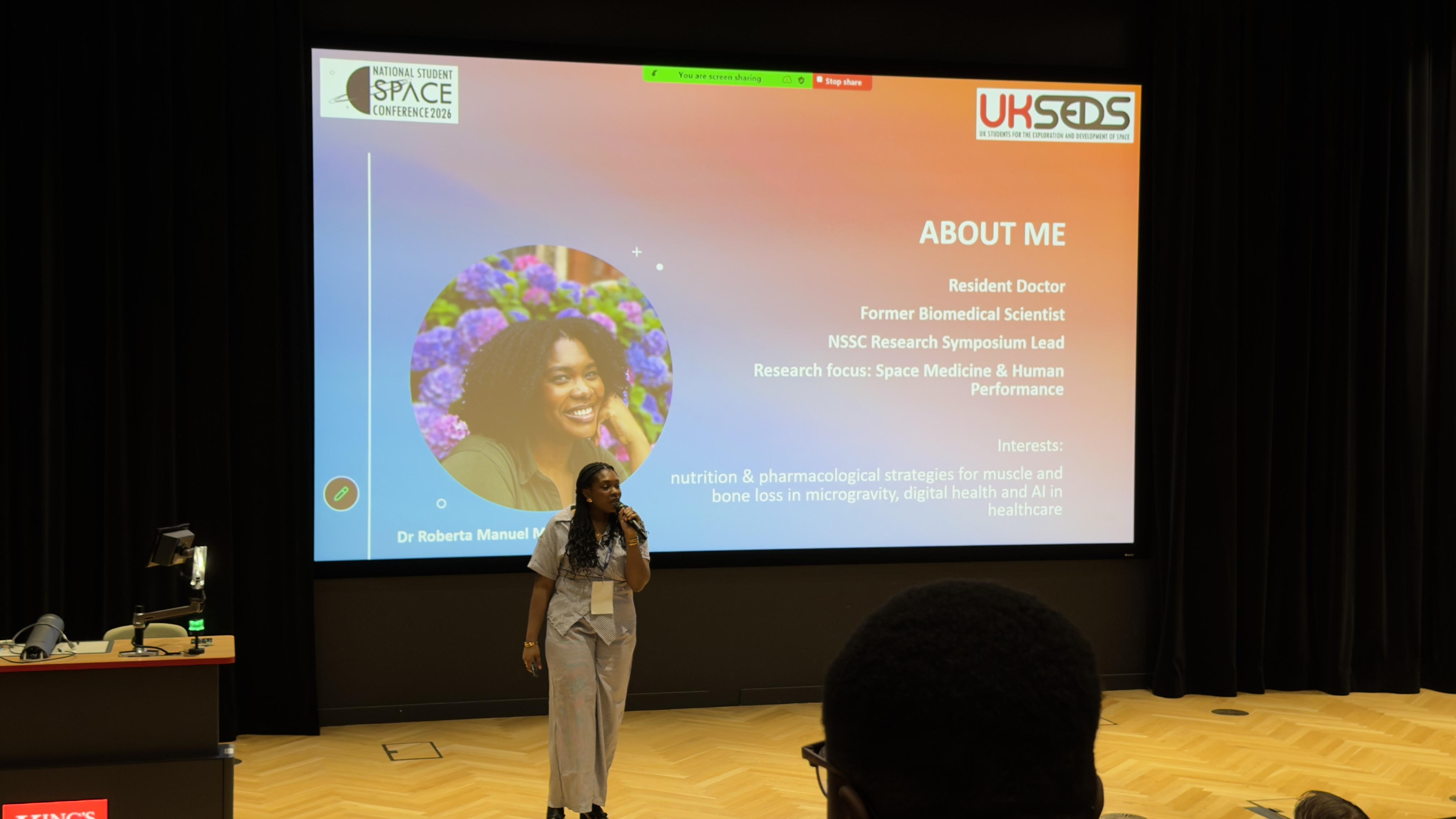 Introduction speech from Dr Roberta Manuel